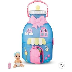 Rare- BABY born Surprise Baby Bottle Playset